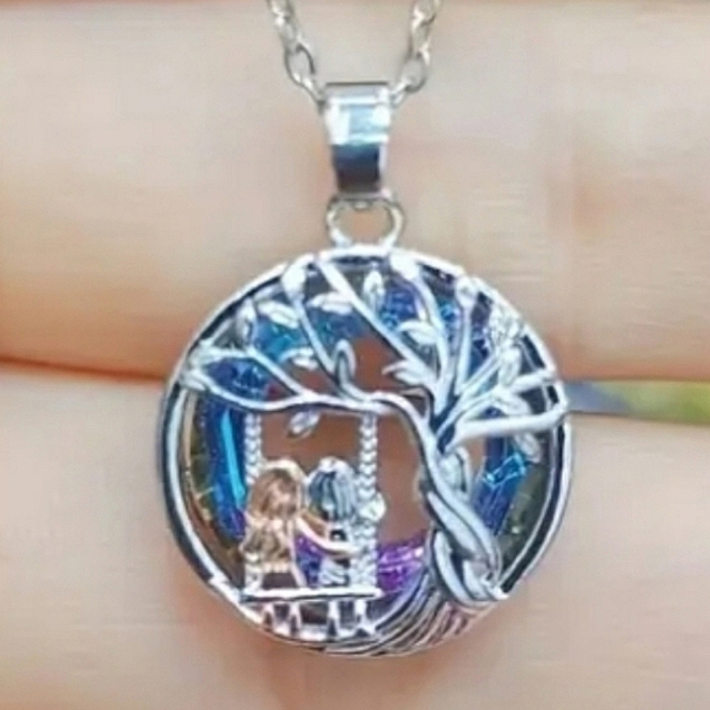 Friends Sisters Tree of Life Pendant Necklace